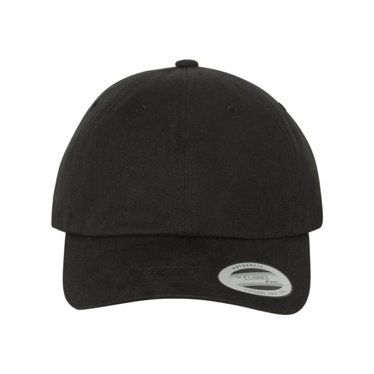 Peached Cotton Twill Dad Hat - Front
