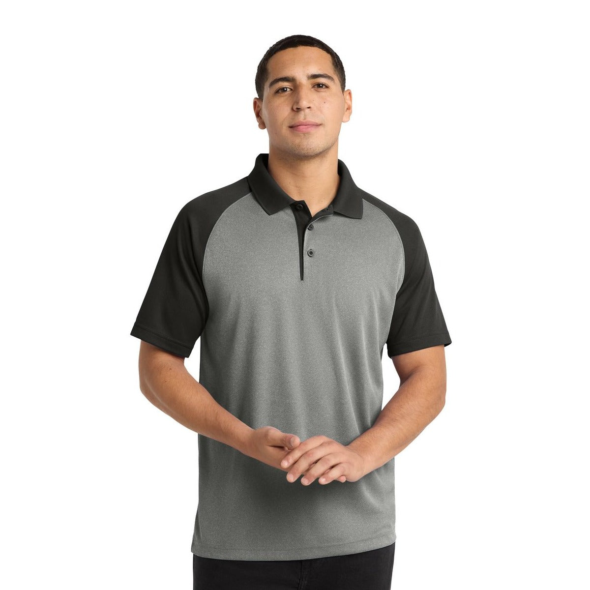 Grey Heather/ Black - Model