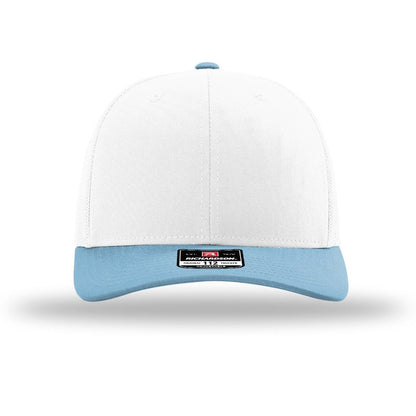 White/ White/ Columbia Blue - Front