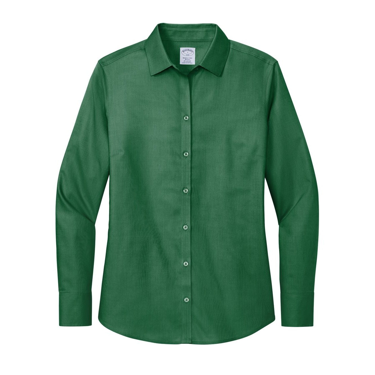 Brooks Brothers Women's Wrinkle-Free Stretch Nailhead Shirt - Front