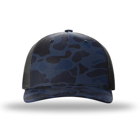 Richardson Printed Five-Panel Trucker - Front