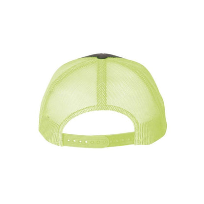Charcoal/ Neon Green - Back