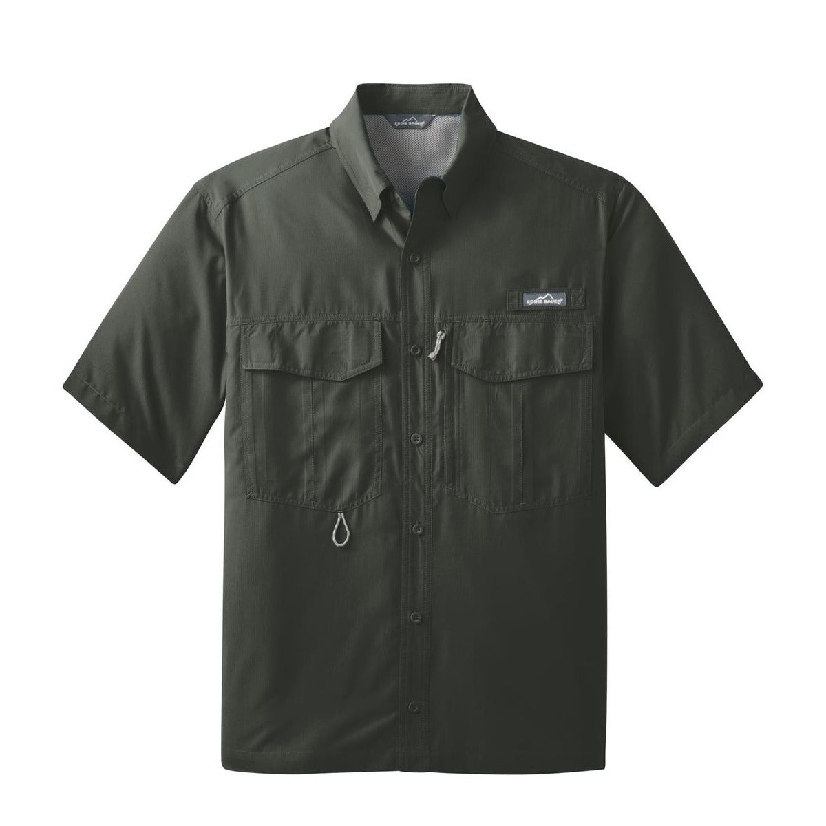 Eddie Bauer Short Sleeve Performance Fishing Shirt - Front