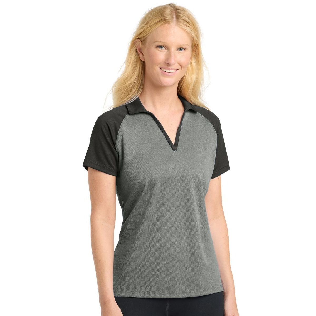 Grey Heather/ Black - Model