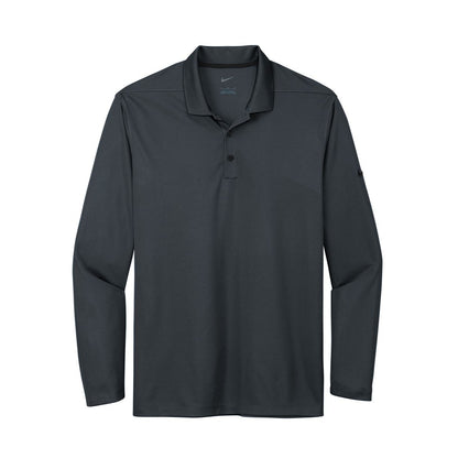 Nike Dri-FIT Micro Pique 2.0 Long Sleeve Polo - Front