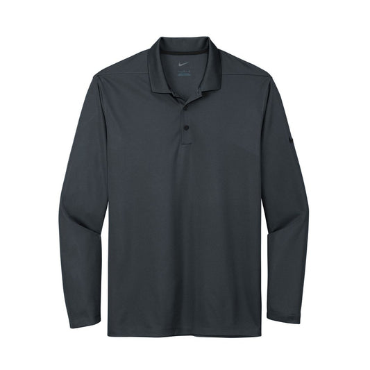 Nike Dri-FIT Micro Pique 2.0 Long Sleeve Polo - Front