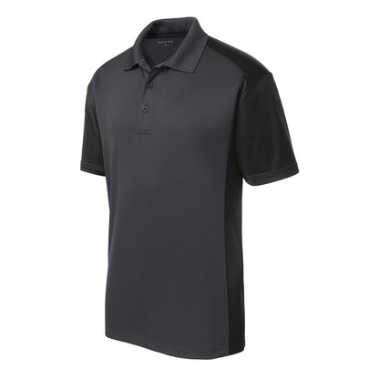 Sport-Tek Colorblock Micropique Sport-Wick Polo - Front