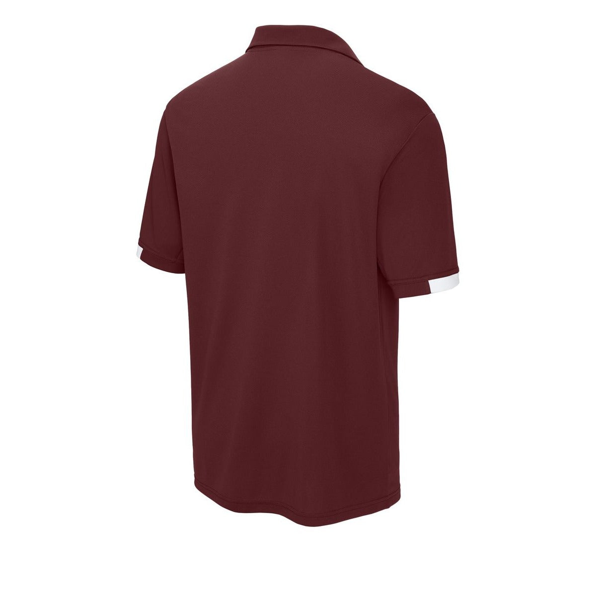 Maroon/ White - Back