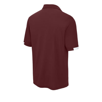 Maroon/ White - Back