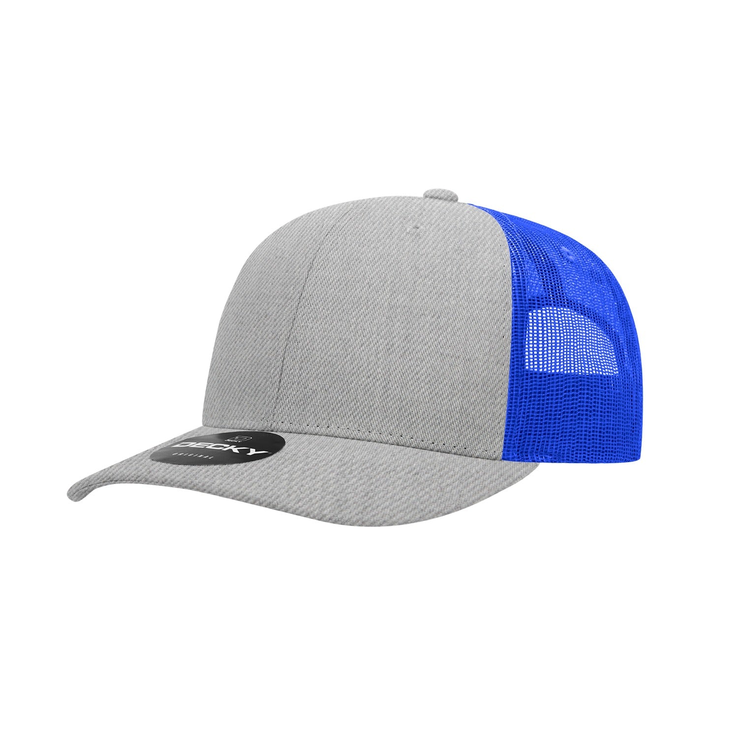 Heather  Grey/Royal - Front