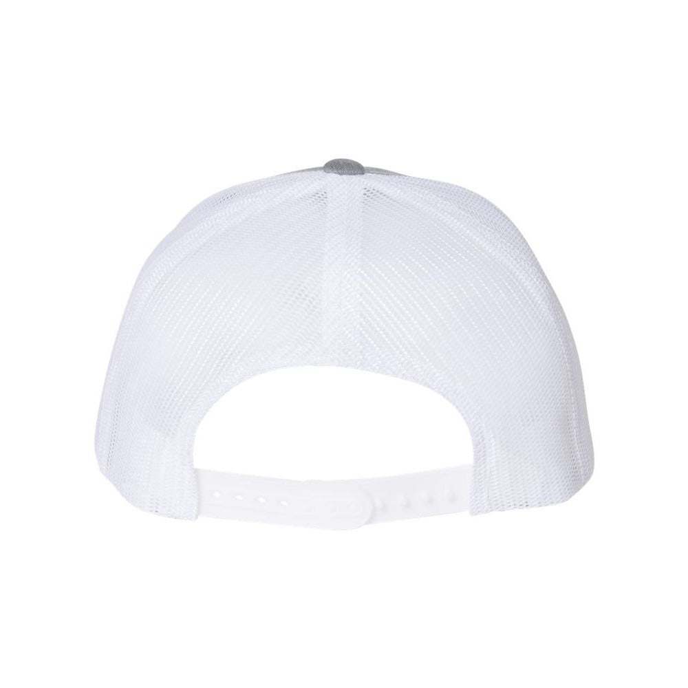 Heather Grey/ White - Back
