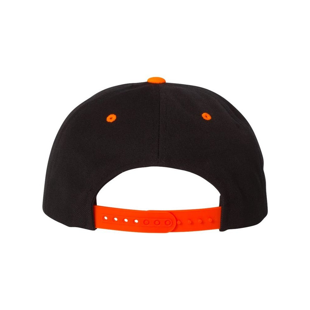 Black/ Neon Orange - Back