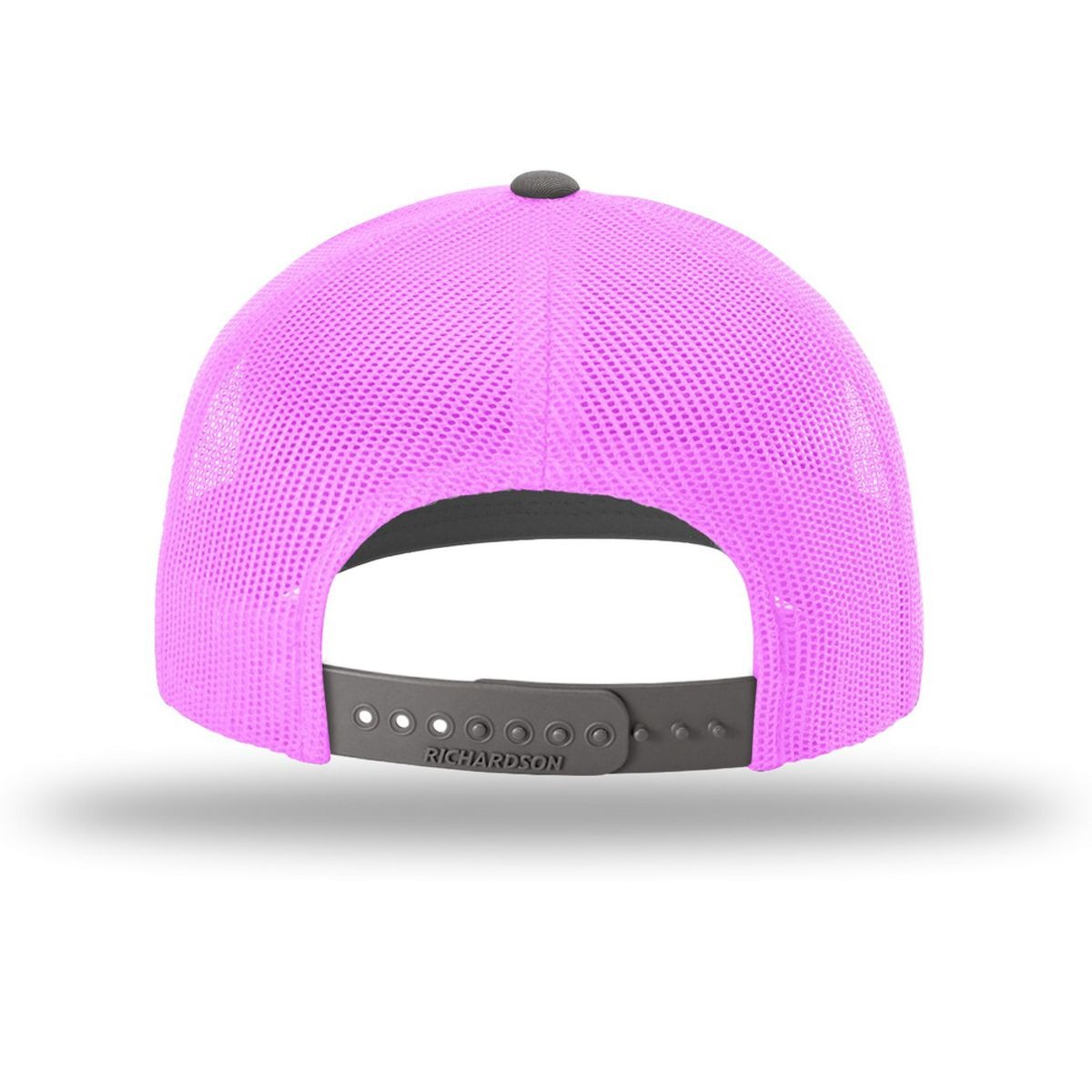 Charcoal/ Neon Pink - Back