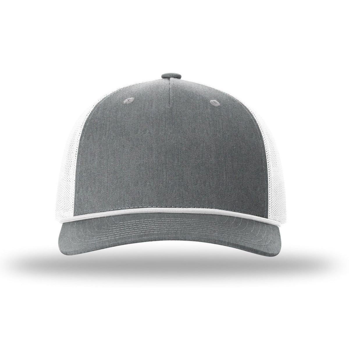 Heather Grey/ White/ White - Front