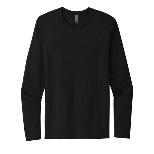 Next Level Apparel Cotton Long Sleeve Tee - Front
