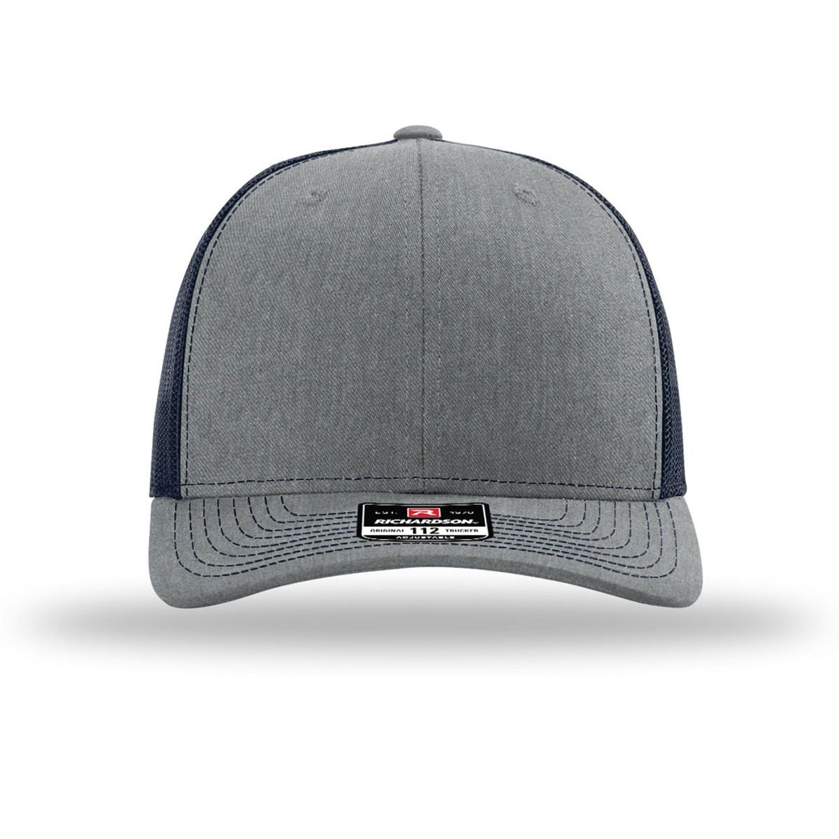 Heather Grey/ Navy - Front