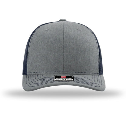 Heather Grey/ Navy - Front