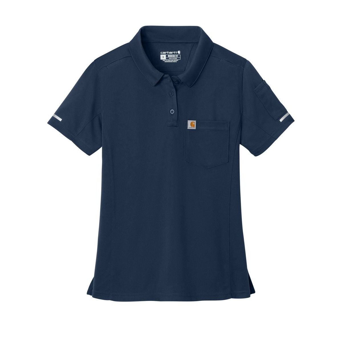 Carhartt Women's FLD & RSCU Polo - Front