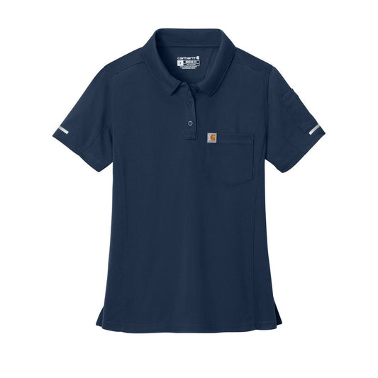 Carhartt Women's FLD & RSCU Polo - Front