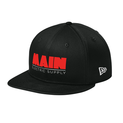 New Era® Standard Fit Flat Bill Snapback Cap x Main Electric Supply Co.