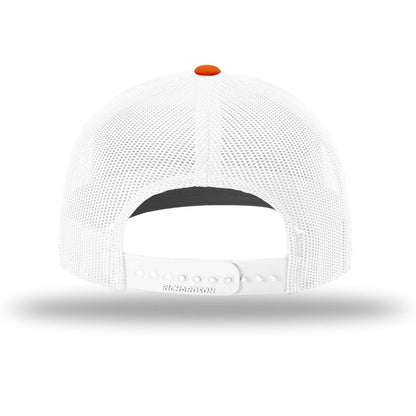 Orange/ White - Back