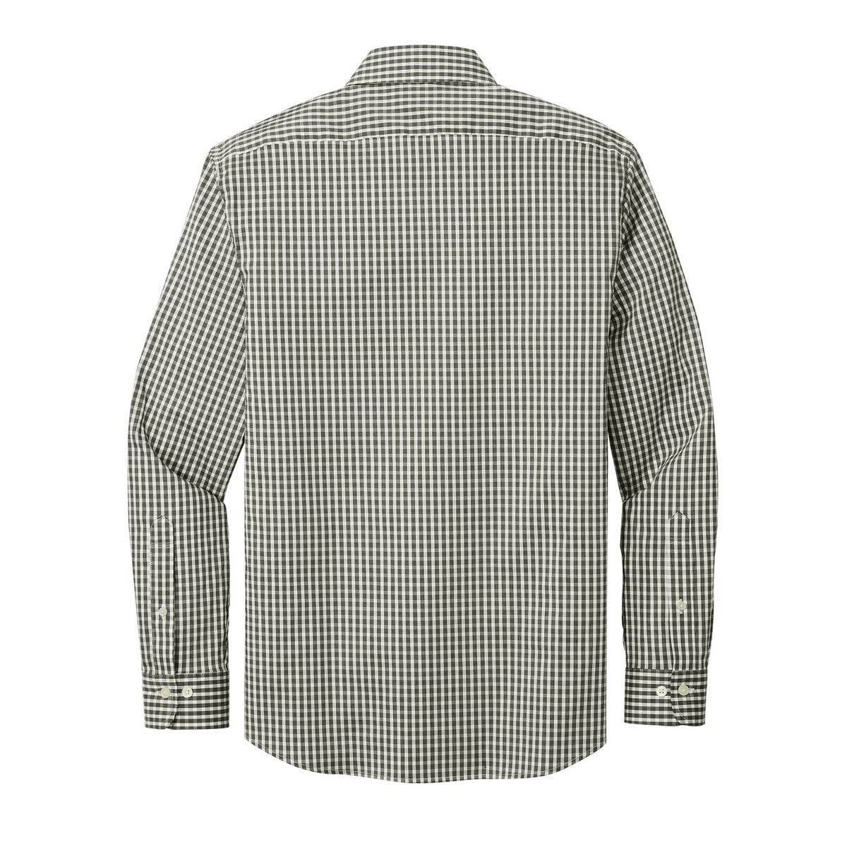 Deep Black Check - Back