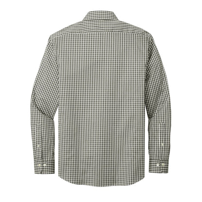 Deep Black Check - Back