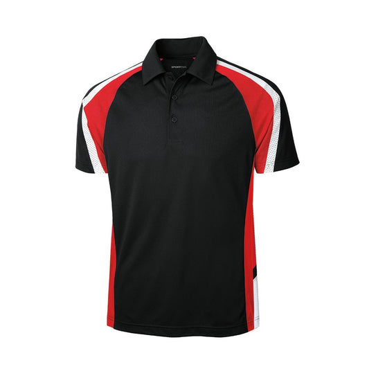 Sport-Tek Tricolor Micropique Sport-Wick Polo - Front
