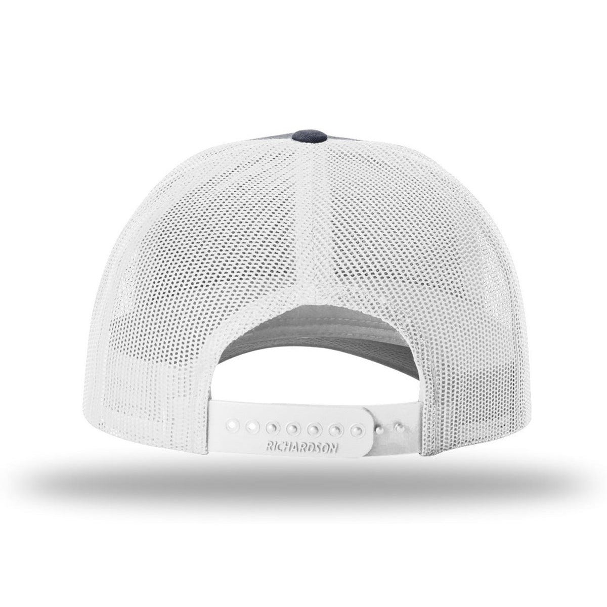 Navy Heather/ Light Grey - Back
