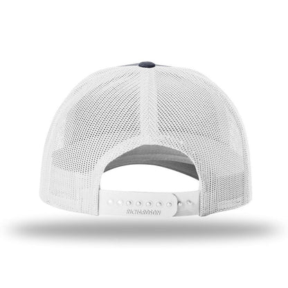 Navy Heather/ Light Grey - Back