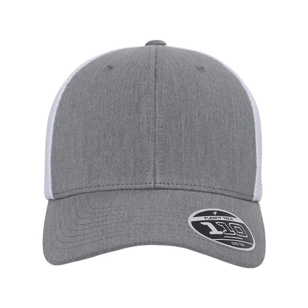 Heather Grey/ White - Front