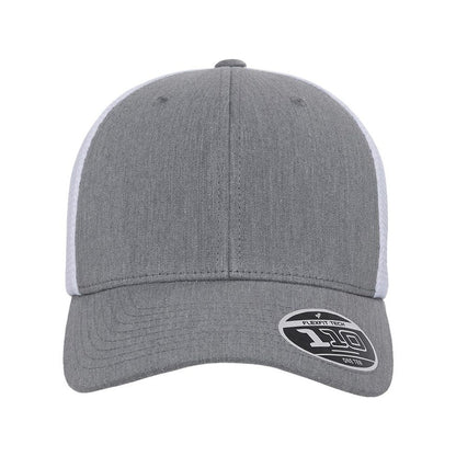 Heather Grey/ White - Front