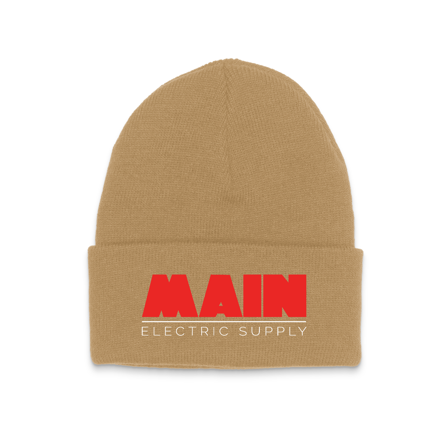 Sportsman 12" Solid Cuffed Beanie x Main Electric Supply Co.