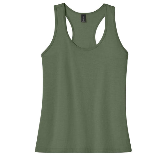 Gildan Softstyle Women's CVC Racerback Tank - Front