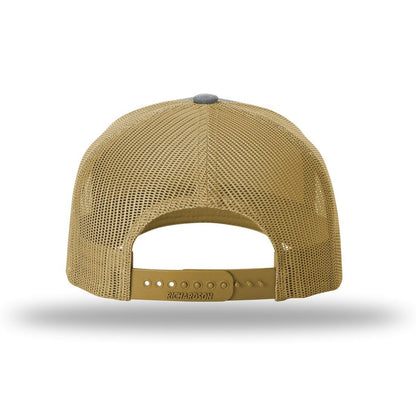 Heather Grey/ Amber Gold - Back