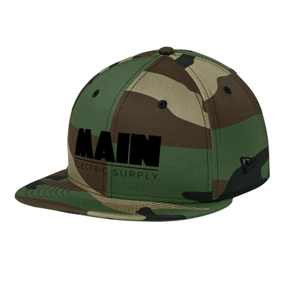 New Era® Standard Fit Flat Bill Snapback Cap x Main Electric Supply Co.