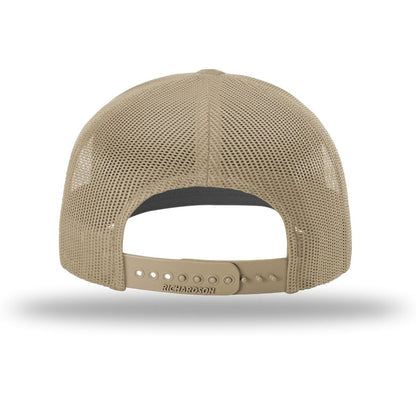 Richardson Printed Tactical Trucker - Back