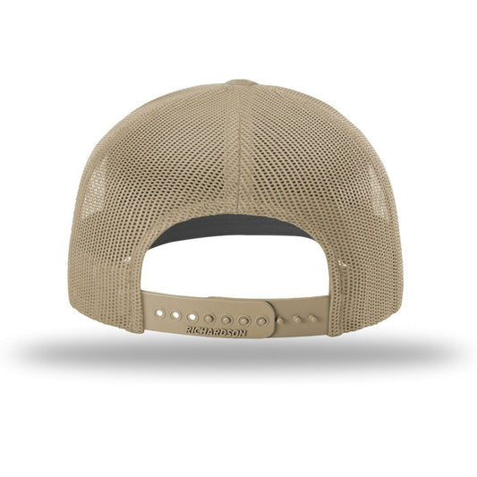 Richardson Printed Tactical Trucker - Back