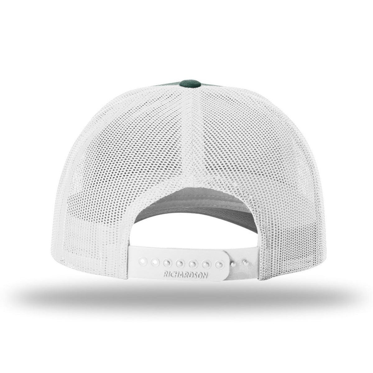 Dark Green Heather/ Light Grey - Back