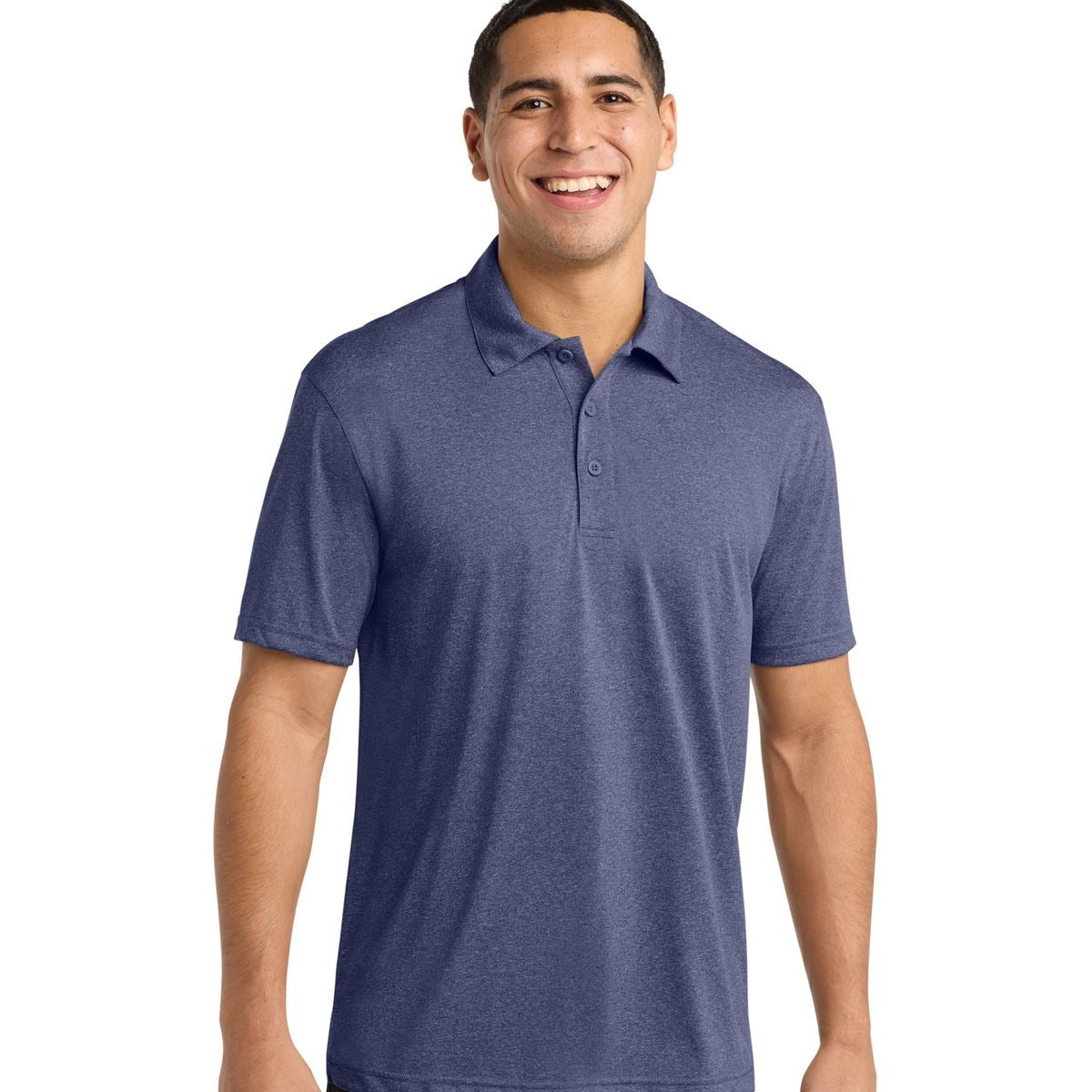 True Navy Heather - Model