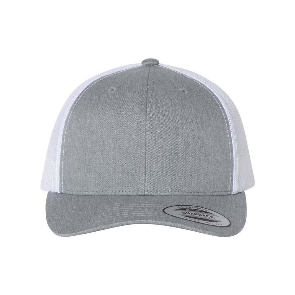 Heather Grey/ White - Front