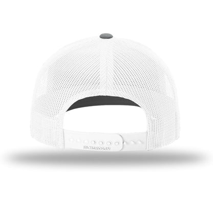 Black/ White/ Heather Grey - Back