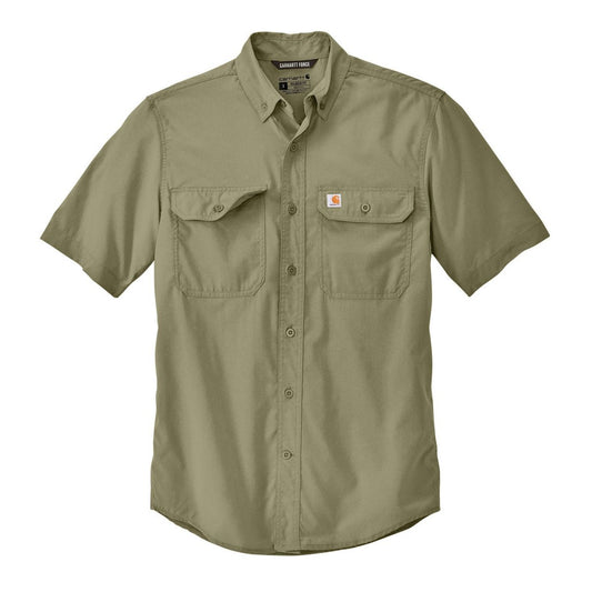 Carhartt Force Solid Short Sleeve Shirt - Front