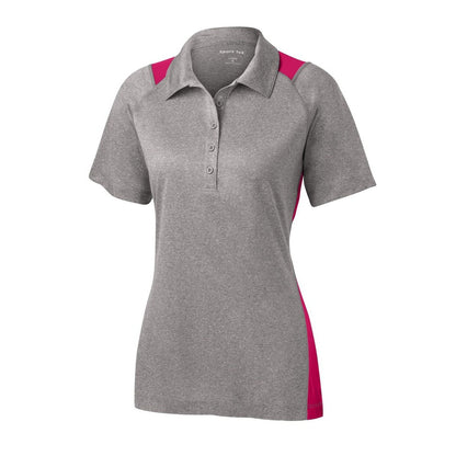 Vintage Heather/ Pink Raspberry - Front