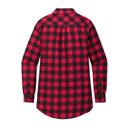Red/ Black Buffalo Check - Back