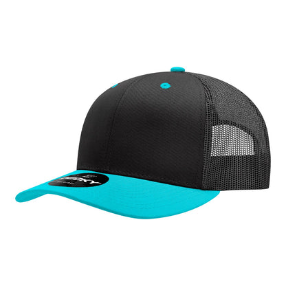 Black/Teal - Front