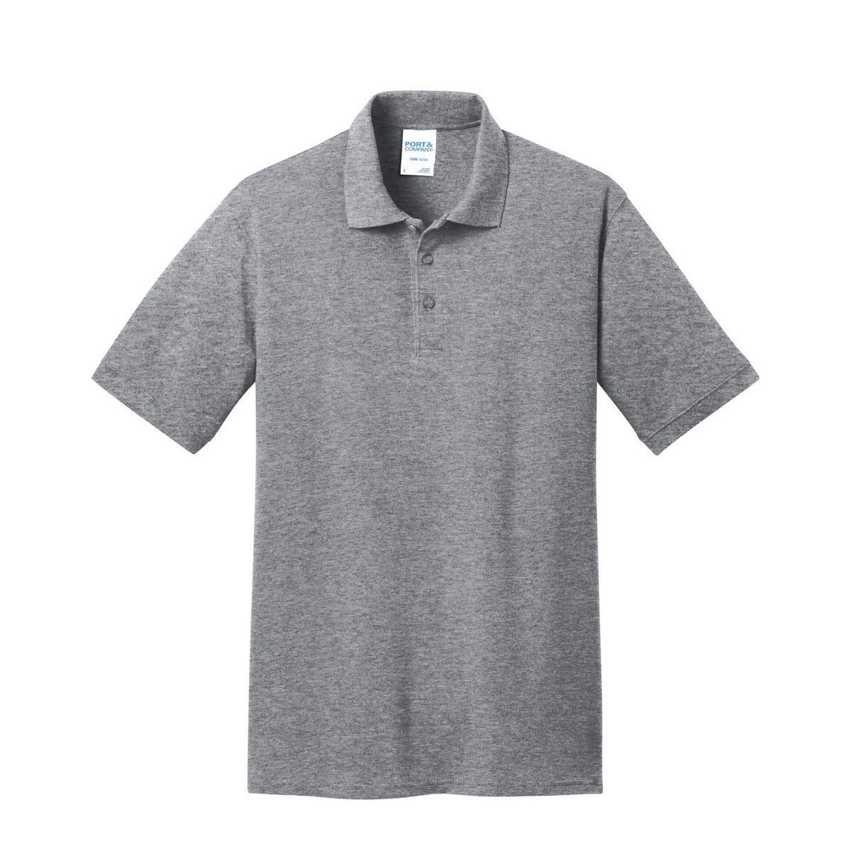 Port & Co Core Blend Pique Polo - Front