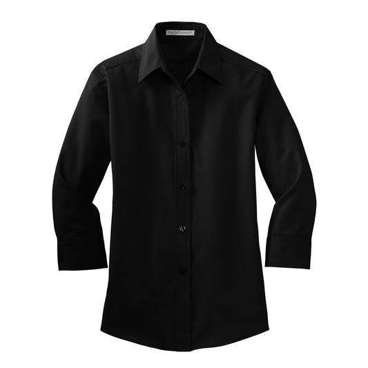 Port Authority Women's 3/4-Sleeve Easy Care Shirt - Front