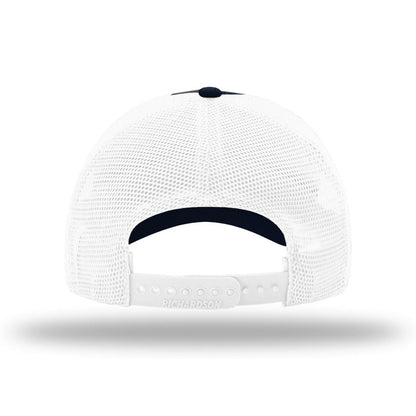 Navy/ White - Back