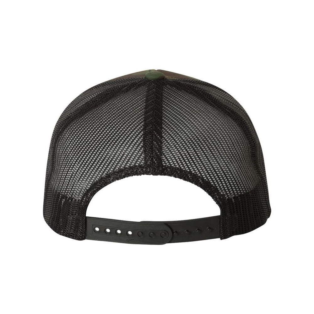 Green Camo/ Black - Back